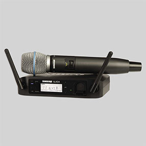 舒尔GLXD24/BETA 87A 手持无线话筒
